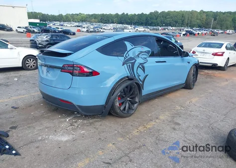 2019 Tesla Model X P100D/Performance из США, поврежденный, VIN 5YJXCDE42KF198609